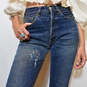 LEVIS VINTAGE 60's BIG E REDLINE SELVEDGE 501